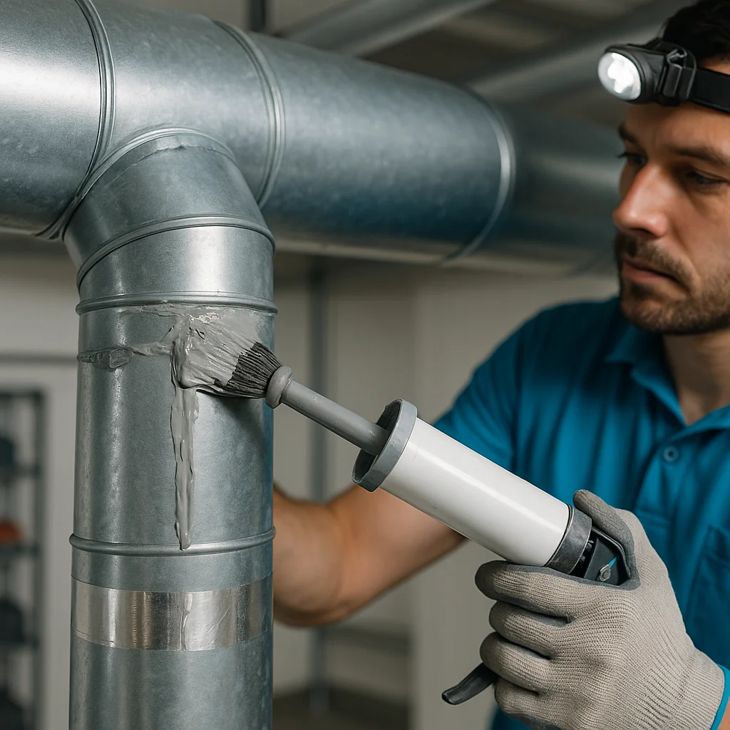Call Heating & Air Conditioner Pros air duct sealing service services - Lampe