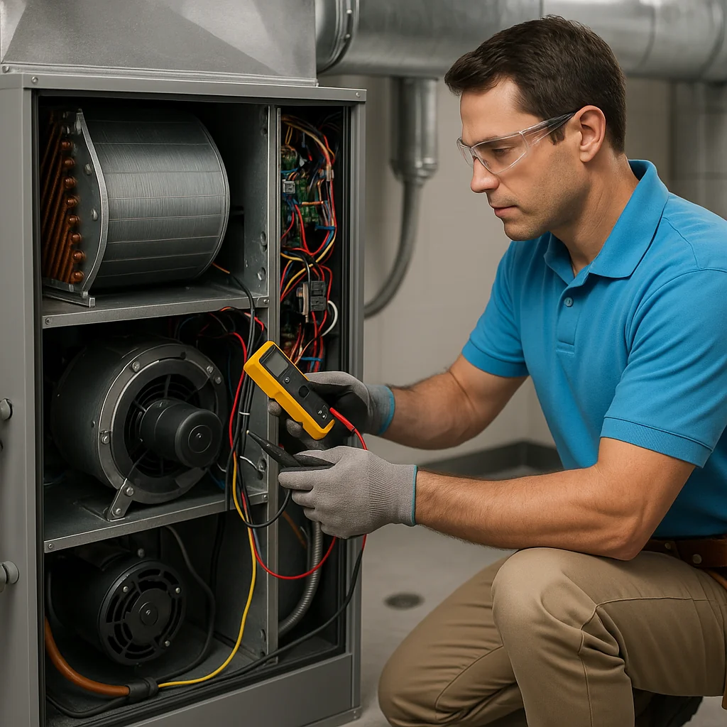 Call Heating & Air Conditioner Pros air handler repair and replacement service services - Lampe