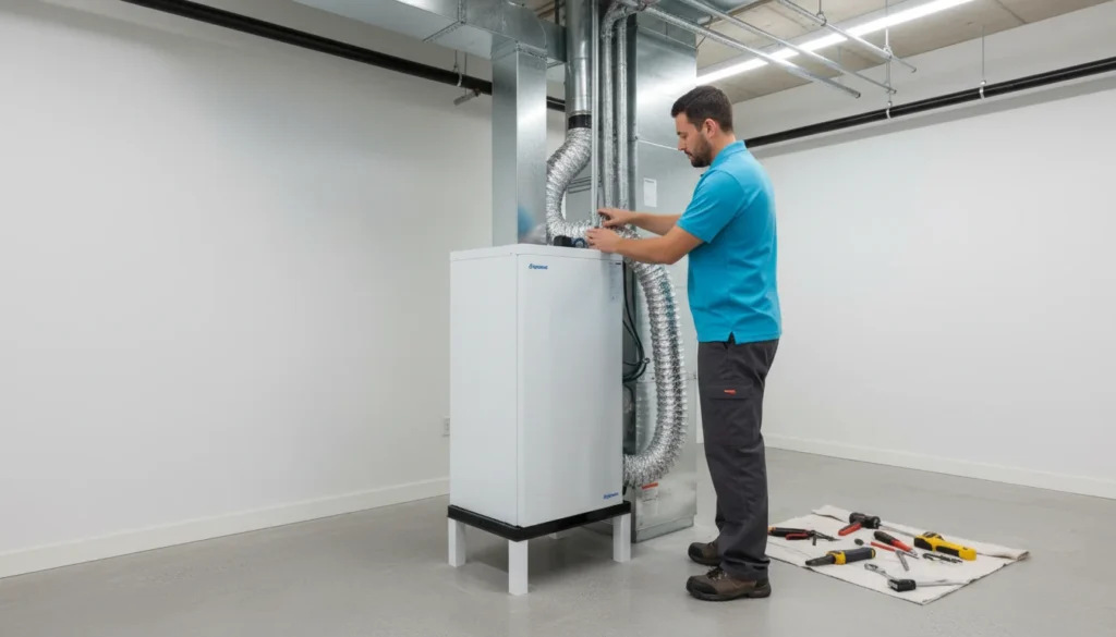 Call Heating & Air Conditioner Pros dehumidifier installation service services - Lampe