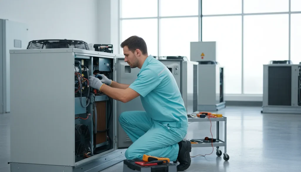 Call Heating & Air Conditioner Pros emergency air conditioning repair service services - Lampe