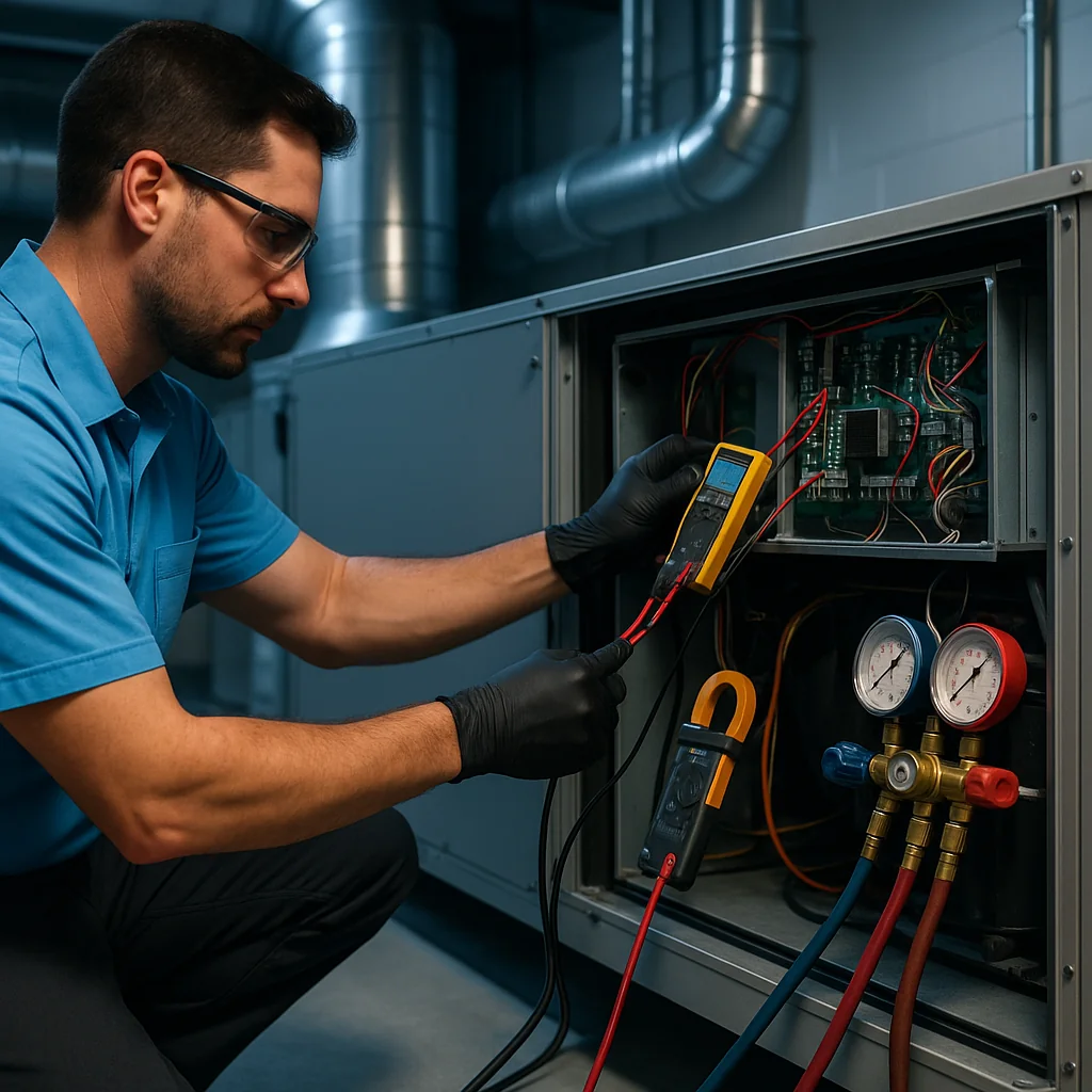 Call Heating & Air Conditioner Pros emergency hvac service services - Lampe