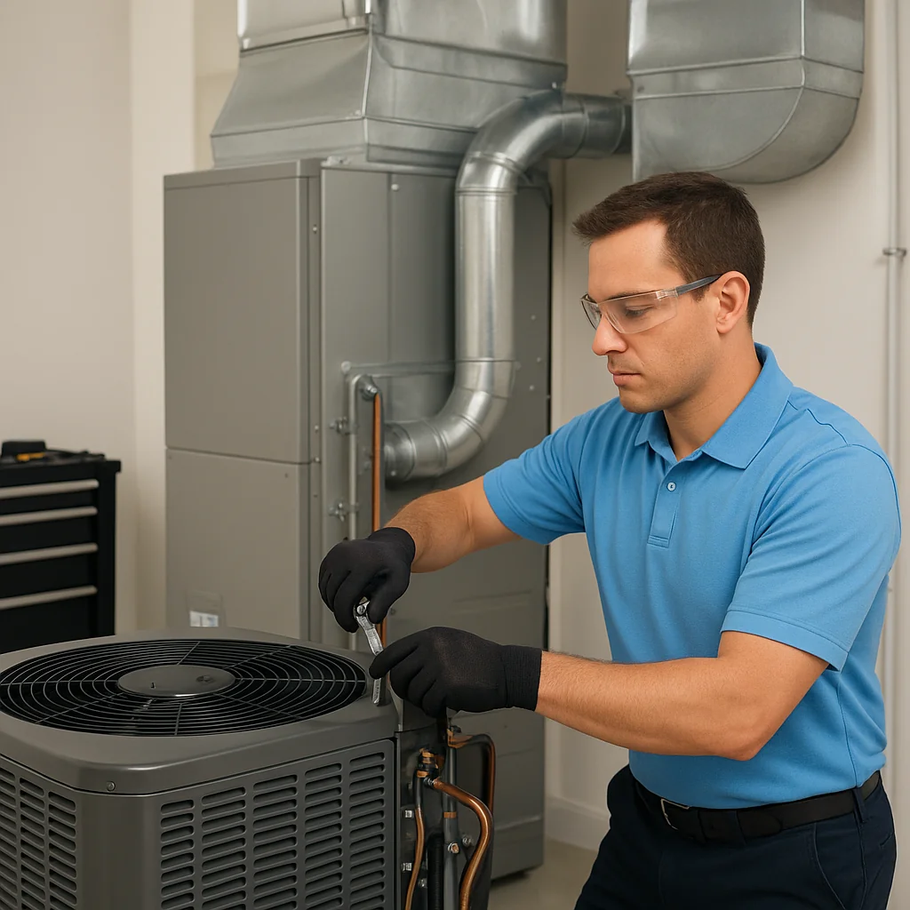 Call Heating & Air Conditioner Pros full hvac system replacement service services - Lampe