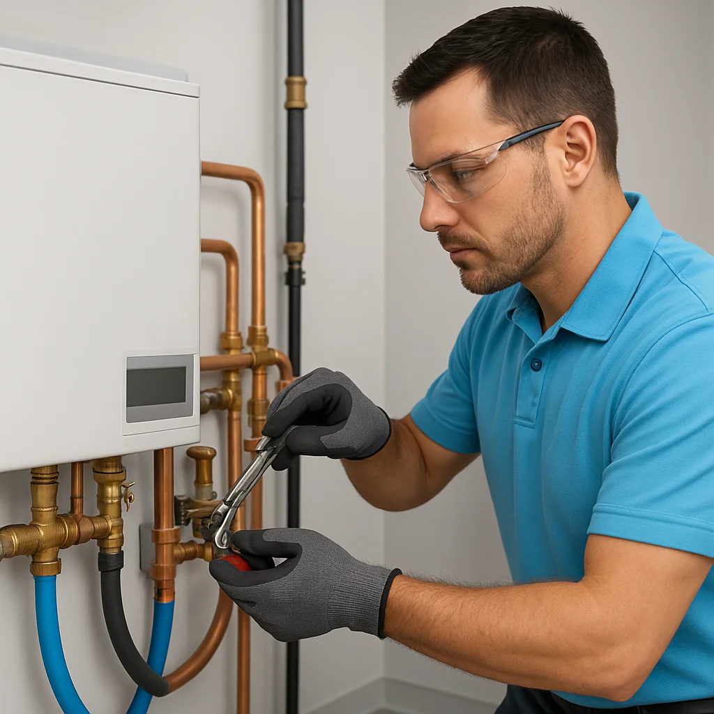 Call Heating & Air Conditioner Pros geothermal heat pump installation service services - Lampe