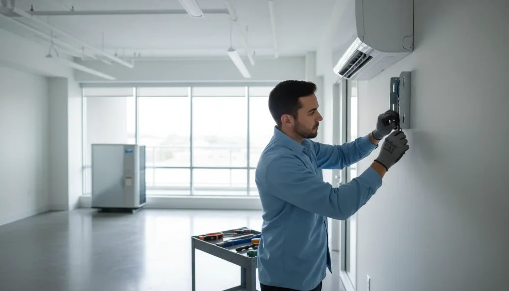 Call Heating & Air Conditioner Pros hvac system installation service services - Lampe