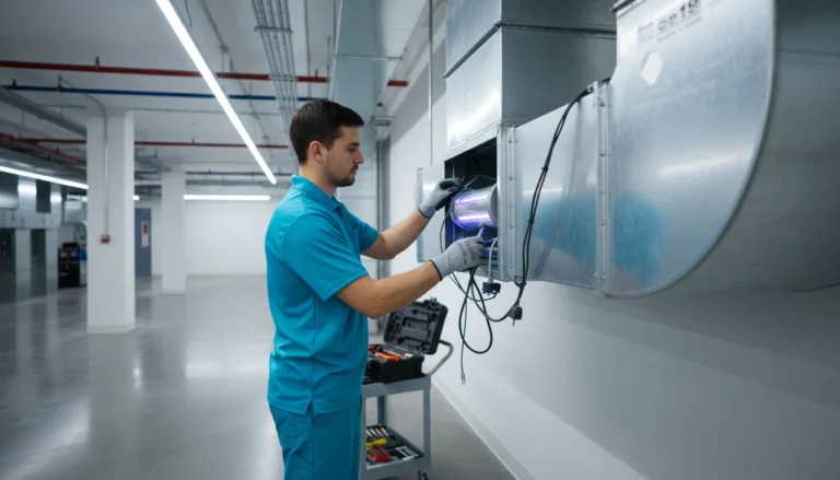 UV Light HVAC System Installation