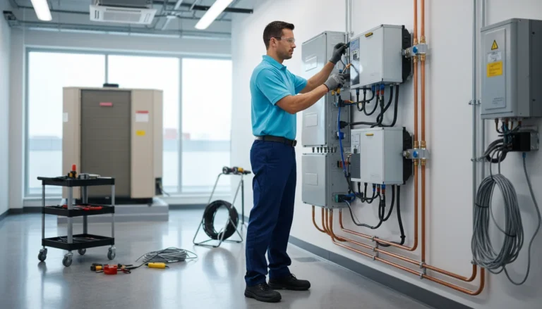 VRF Multi Zone HVAC System Installation