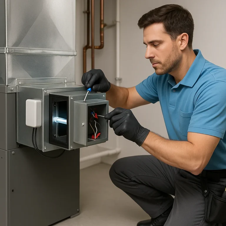 Whole House Air Purifier Installation